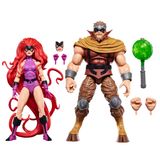 Marvel Legends Serisi Inhumans Medusa & Gorgon İkili Paket, 2 Fantastik Dört Çizgi Romandan Esinlenen Koleksiyonluk 6 İnç Ölçekli Aksiyon Figürleri