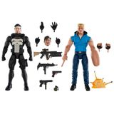 Marvel Legends Serisi Punisher ve Bushwacker, Comics Collectible 15 cm Aksiyon Figürleri