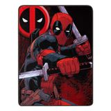 Marvel Micro Raschel Atış Battaniyesi, Polyester, Swordsman, 46 inç x 150 cm