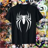 Marvel Örümcek Adam Spider Tişört - Siyah