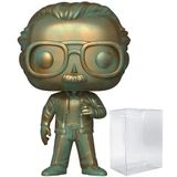 Marvel POP Stan Lee [Patina] Funko Pop! Icons Vinil Figür (Uyumlu Pop Kutusu Koruyucu Kılıf ile birlikte), Çok Renkli, 9,5 cm