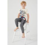 Marvel Spider-Man Beyond Amazing The Amazing Açık Krem Erkek Çocuk Kısa Kol Pijama Takım - 7 - 8 Yaş
