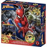 Marvel Spider-Man Çift Taraflı 500 Parça 3D Puzzle - Standart