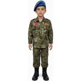 Marvel Spider-Man Unisex Erkek Kız Çocuk Polis Asker Kıyafeti Elbisesi Üniforma Takımı Kostüm (komando 3 4 Yaş | BEDEN:4 RENK:Y.TSK/MAVİ - Yeşil - Mavi - 3 - 4 Yaş