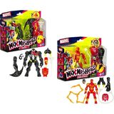 Marvel Spiderman F9206 Mixmashers Deluxe Aksiyon Figür 4+ Tekli (1paket) - Renkli