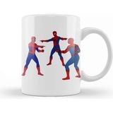 Marvel Spiderman Kupa Bardak Porselen - 1 Adet - 330 ml - Beyaz
