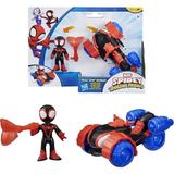 Marvel Spidey And His Amazing Friends Aksiyon Figürü ve Araç Seti Miles Morales G2460 - Standart