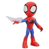 Marvel Spidey and His Amazing Friends Büyük Boy Spidey Figürü, 22,5 cm'lik Aksiyon Figürü, Çocuklar için Okul Öncesi Oyuncakları