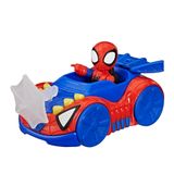 Marvel Spidey and His Amazing Friends Spidey Web Crawler Aksiyon Figürü ve Oyuncak Araba