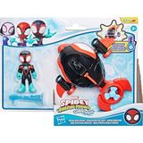 Marvel Spidey And His Amazing Friends Su Ağları Dönen Yunus Denizaltı Oyuncak - Çok Renkli