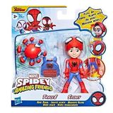 Marvel Spidey & His Amazing Friends Aksiyon Figürleri Süper Kahramanlar + Kötüler (Figür Seçin) (Spidey & Trace-E 2'li Paket (4 inç))