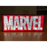 Marvel Tasarımlı Ledli Işık Kutusu Lightbox