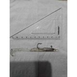 Marvell 11 cm 6gr Silikon Balık - Şeffaf Simli