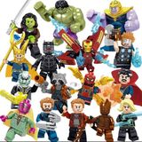 Marvell 16 Lı Marvel Mini Figür Yapı Taşları Seti Serisi
