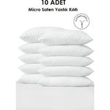 Marvielle 10 Adet Beyaz Iç Yastık Astarı 50X70 cm Fermuarlı - Yastık Kılıfı