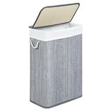 Marvielle Bambu Katlanabilir Banyo , Pratik ve Şık - Çamaşır Sepeti