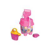 Marvielle Barbie Temalı Küçük Kale Kova ve Plaj Seti, Yaratıcı Oyunlar Için - Plaj Oyuncakları