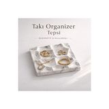 Marvielle El Yapımı Taş Tozu Takılık - Minimalist Takı Düzenleyici - Makyaj & Takı Organizeri