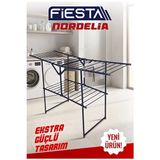 Marvielle Extra Geniş ve Kalın Borulu Zırhlı Çamaşır Askısı - 22 Metre Kapasite - Çamaşır Kurutmalık