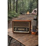 Marvielle Fenerli Retro Radyo ile Bluetooth ve Mp3 Oynatma Özelliği - Nostaljik Radyo