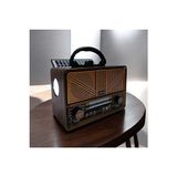Marvielle Fenerli ve Bluetooth Özellikli Retro Radyo, Müzik ve Işık Keyfi - Nostaljik Radyo