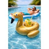 Marvielle Flamingo Şişme Içecek Tutucu - Havuz ve Deniz Bardaklık - Deniz Malzemesi