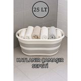 Marvielle Katlanabilir Akordiyon , Yer Tasarruflu ve Pratik Kullanım - Çamaşır Sepeti