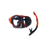 Marvielle Kırmızı Yetişkin Snorkel ve Maske Seti - Konfor ve Güvenlik Birlikte - Dalış Maskesi