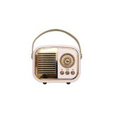 Marvielle Klasik Retro Müzik Kutusu ve Bluetooth Destekli Taşınabilir Radyo - Nostaljik Radyo