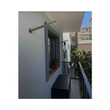 Marvielle Metal Duvar Balkon Kurutmalık - Şık ve Dayanıklı Tasarım - Çamaşır Kurutmalık