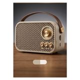 Marvielle Mini Retro Radyo ve Bluetooth Hoparlör – Çok Fonksiyonlu ve Taşınabilir - Nostaljik Radyo