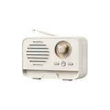 Marvielle Mini ve Bluetooth Hoparlör, USB ve Fm Destekli - Nostaljik Radyo