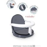 Marvielle Perfecto Yandan Açılır Minderli Banyo & Mama Oturağı - Bebek Banyo Aksesuarı - Beyaz