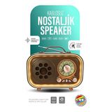 Marvielle Rgb Işıklı Sese Duyarlı Bluetooth Hoparlör ile Atmosfer Yaratın - Nostaljik Radyo