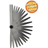 Marvielle Sentil Filler Çakısı 200 mm 0.05-1.00 mm 13 Yaprak - Ölçüm Cihazı