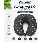 Marvielle Seyahat Yastığı Vısco 30*30*12 cm Çantalı - Yastık - Beyaz