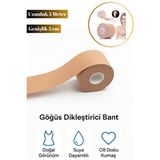 Marvielle Suya Dayanıklı ve Esnek Bant - 5cm x 5m, Çok Amaçlı Kullanım - Göğüs Pedi ve Koruyucu