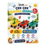 Marvielle Tekerlekli Kum ve Bahçe Oyun Seti, Taşıma Arabası ile - Plaj Oyuncakları