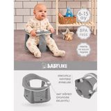 Marvielle Vakumlu Bebek Banyo&mama Oturağı - Bebek Banyo Aksesuarı - Gri