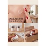 Marvielle Vakumlu Doldurulabilir Krem ve Sıvı Kozmetik Kutusu Şişesi - Makyaj & Takı Organizeri
