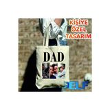 Marvielle Yazılı ve Resimli Ham Bez Çanta - Kişiye Özel Tasarım - Pazar Arabası & Çantası