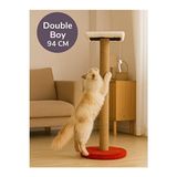 Marvielle Yetişkin Kedi Için Stepli Double Boy Tırmalama Tahtası, 94 cm - Kedi Tırmalaması