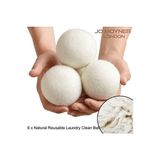 Marvielle Yün Keçe Kurutma Topu, Doğal Çamaşır Yumuşatıcı - Çamaşır Kurutmalık