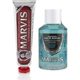 Marvis Anise Mint Ağız Gargarası Anason 120 ml + Cinnamon Mint Diş Macunu 85 ml