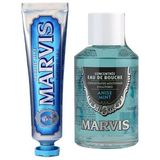 Marvis Anise Mint Ağız Gargarası Anason 120 Ml+aquatic Mint Diş Macunu 85 Ml