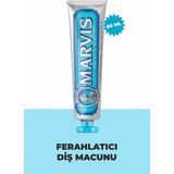 Marvis Beyazlatıcı Diş Macunu - Xylitol ile Plak ve Çürük Önleyici, 85 ml, Nane Aromalı, Ferah Nefes İçin