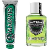 Marvis Classic Strong Mint Diş Macunu 85 ml + Ağız Gargarası 120 ml