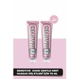 Marvis Sensitive Gums Gentle Mint Diş Macunu 75 Ml X 2 Adet Avantajlı Set