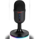 Marvo MIC-06 BK RGB Gaming Profesyonel Oyuncu Yayıncı Mikrofonu