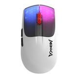 Marvo Monka Vero G966W Ultra Hafif RGB Kablosuz Oyuncu Mouse - Gri - Siyah